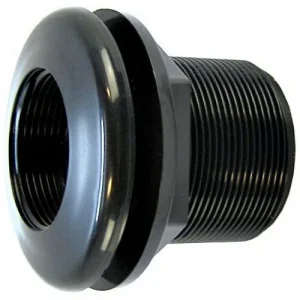 0.75" Bulkhead, sch. 40, Slip x Thread