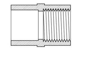1.25" PVC Female Adapter SLIPxFPT