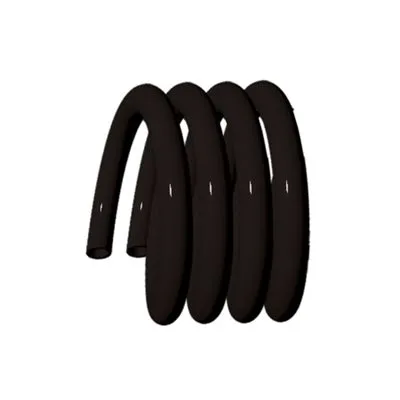 1/4" Mur-lok Polyethylene BLACK RO Tubing (By The Foot)