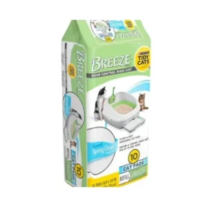 10 Count Tidy Cats Breeze Scented Cat Pads - Case of 6