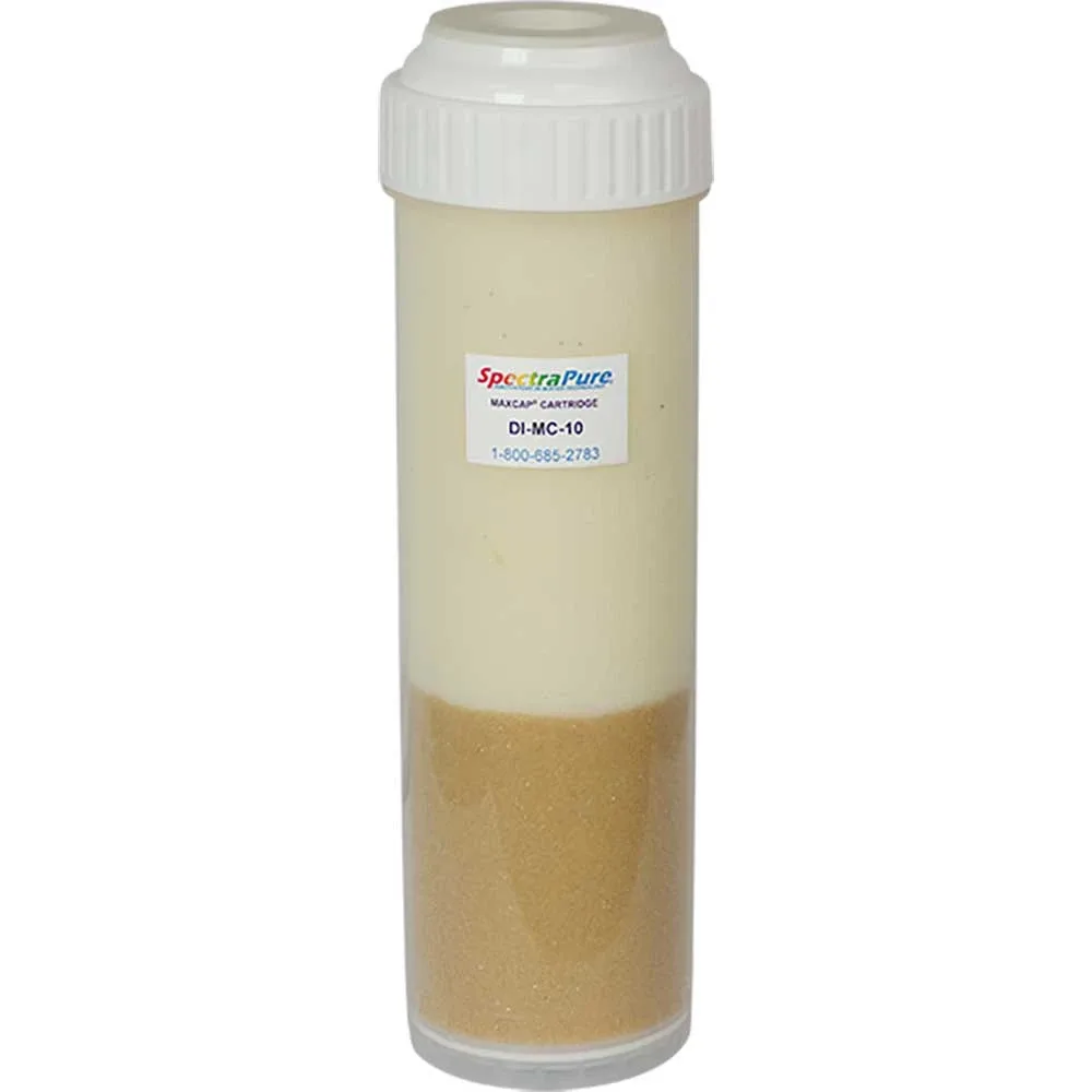 10" Maxcap DI Resin Filter Cartridge (DI-MC-10) - Spectrapure