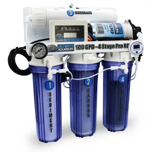 100 GPD - 4 Stage Professional RODI (Pro Level) - SaltwaterAquarium.com