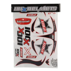 100X Helmets 100 X PBR Sticker Set