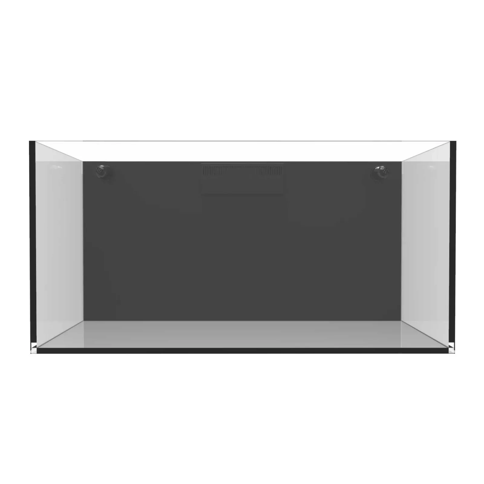 108 Gallon External Overflow Rimless Tank - Fiji Cube
