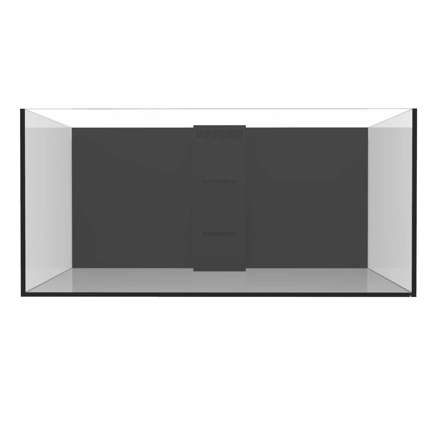 108 Gallon Internal Middle Rimless Tank - Fiji Cube