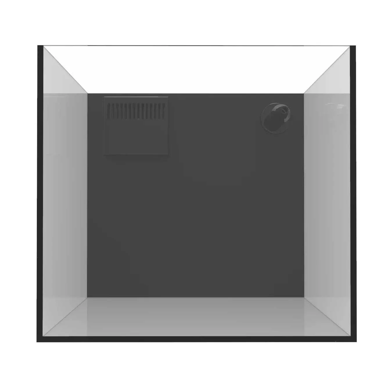11 Gallon External Overflow Rimless Nano Tank - Fiji Cube