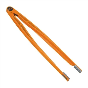 12" (ORANGE) Never-Rust Aquarium Tweezers UV - 2nd Gen - VCA