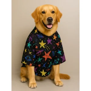 15 Furries Planet and Stars Shirt for Dogs