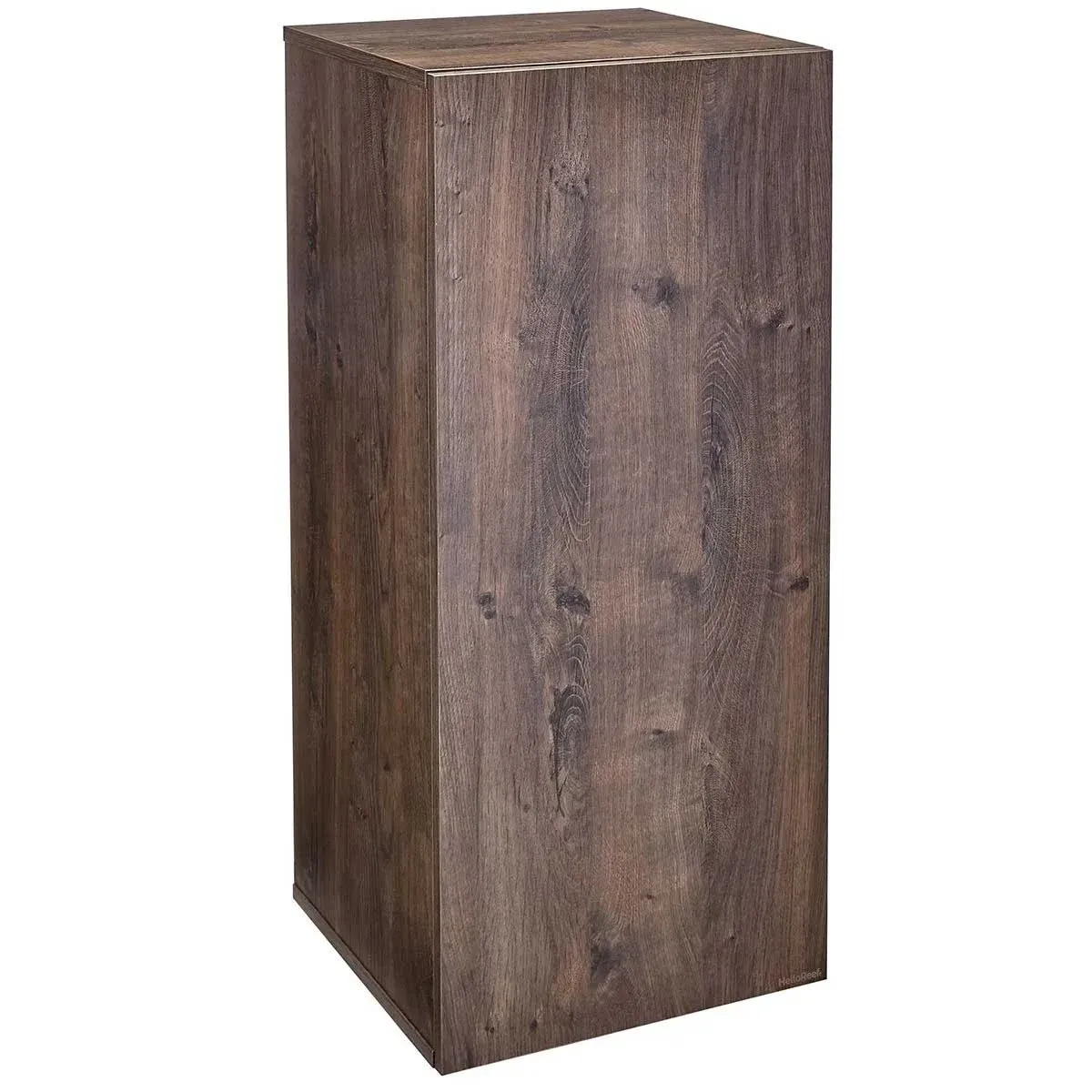 15 Gallon Aquarium Stand - Dark Brown (15.125" x 15.375" x 35.5") - Hello Reef