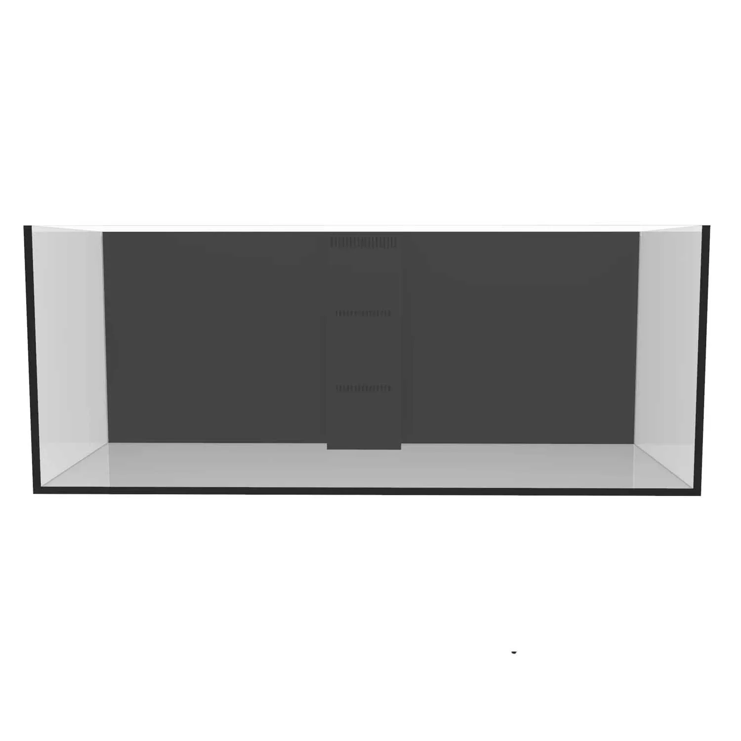 171 Gallon Internal Middle Rimless Tank - Fiji Cube