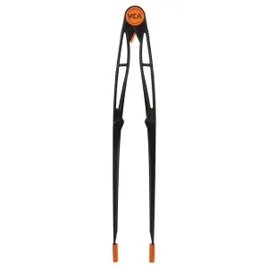 19" (LAVA ROCK BLACK) Never-Rust Aquarium Tweezers UV - 2nd Gen - VCA