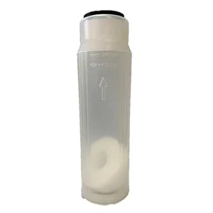 2.5" x 10" Clear Refillable DI Resin Screw Bottom Cartridge - Aquatic Life