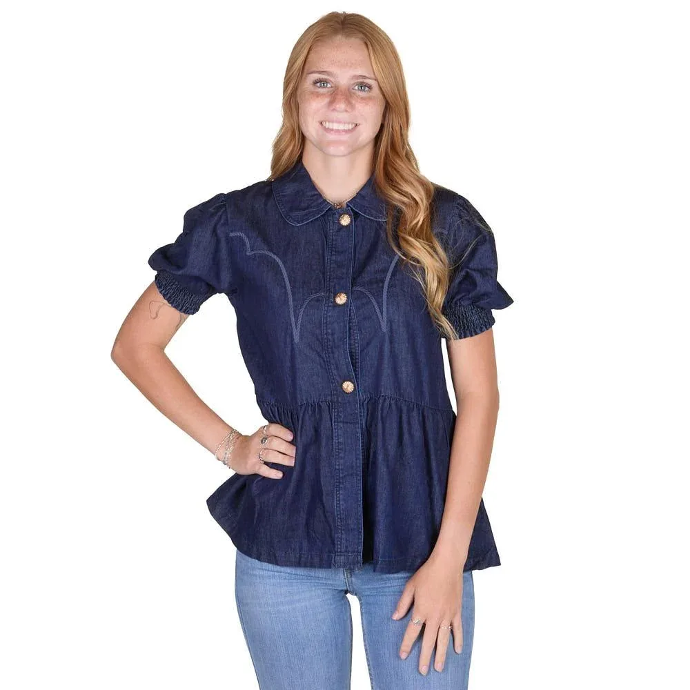 2 Fly Co. Women's High Roller Babydoll Top