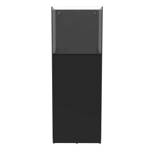 22.4 Gallon External Overflow Rimless Nano Tank w/ Black Stand - Fiji Cube