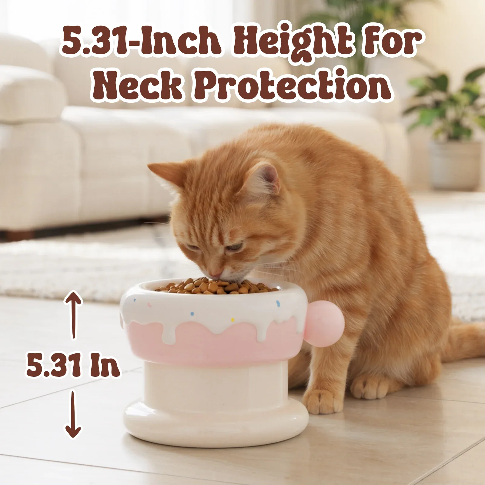 27oz Donut Style Cat Bowl Set - Image 2