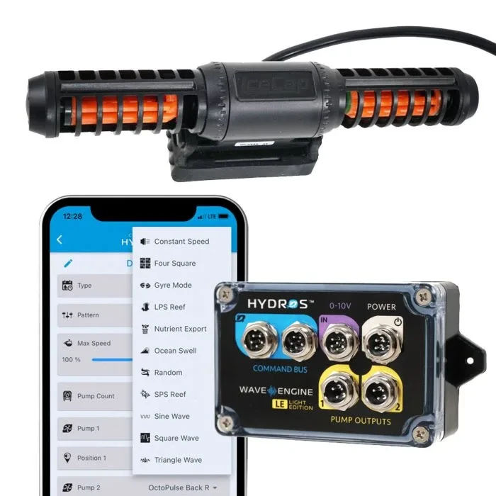 2K Gyre Flow Pump With WaveEngine LE Controller - Icecap