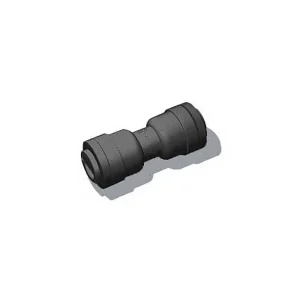 3/8" Tube x 1/4" Tube Union Reducer (BLACK) Mur-Lok