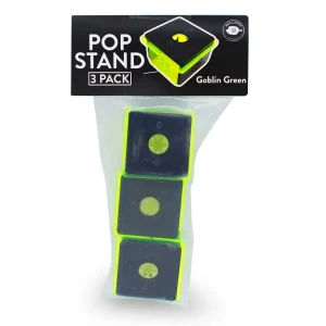 3 PACK - Frag POP UP Stand (Goblin Green on Black) - PNW Customs