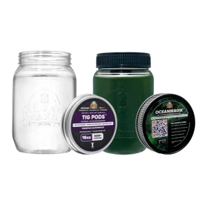 3000+ Tig Live Copepods & OceanMagik Phyto Combo Pack (16 oz of each) - Algae Barn