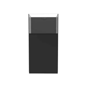 32 Gallon Rimless AIO Glass Nano Tank w/ Black Stand - PRO Series - Fiji Cube