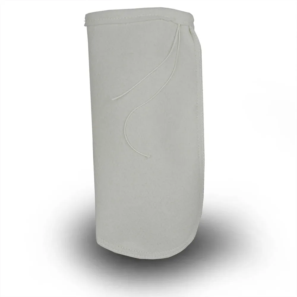 4" x 14" 200 Micron Polyester Filter Sock w/ Draw String