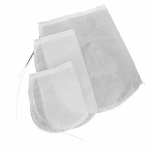 4” x 8” Mesh Media Bag with Draw String - Bulk Reef Supply