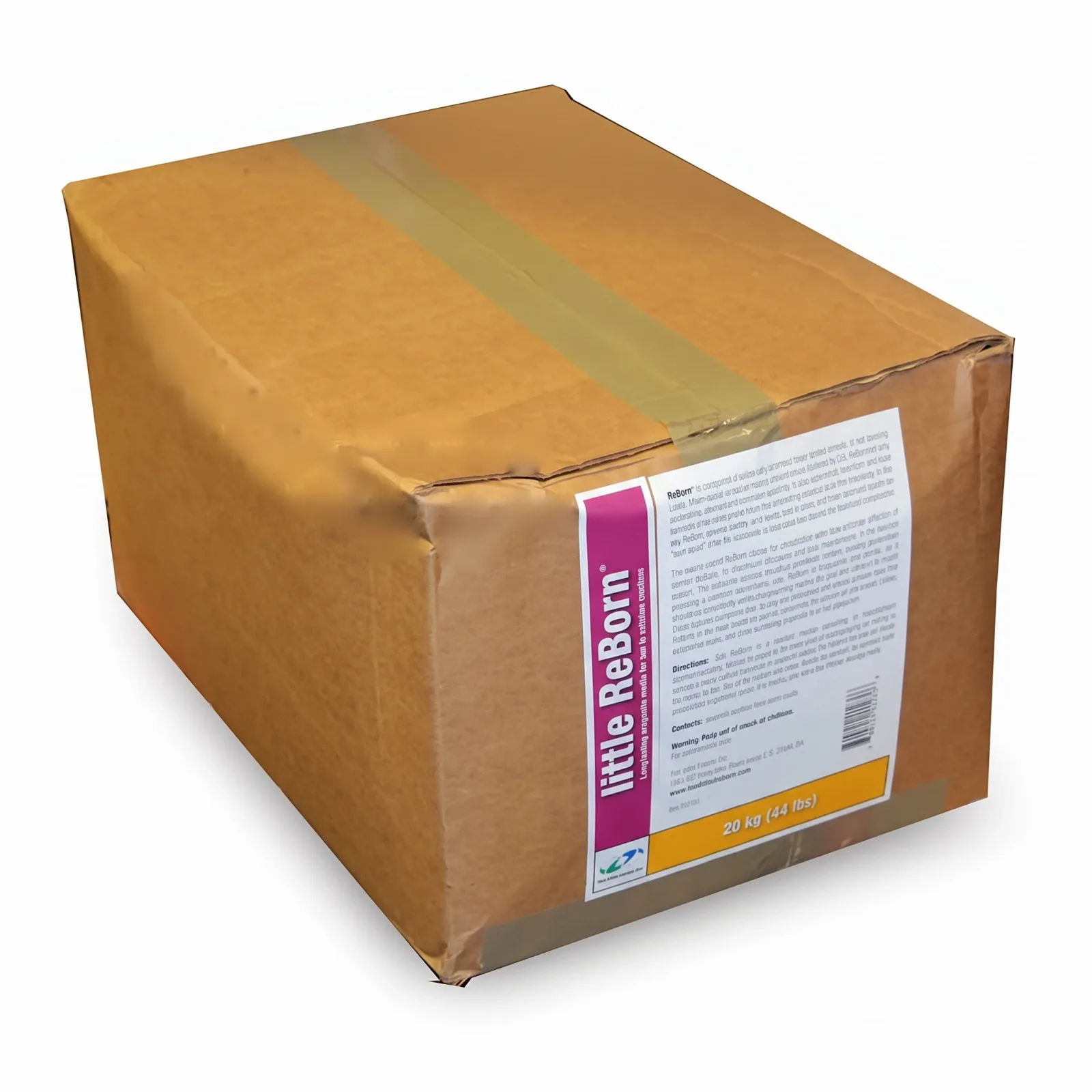 44 lbs LITTLE ReBorn Calcium Reactor Media Box - Two Little Fishies