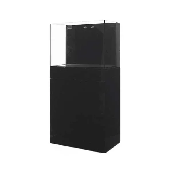 45 Gallon Rimless Flat Panel Aquarium w/ Black Stand - JBJ