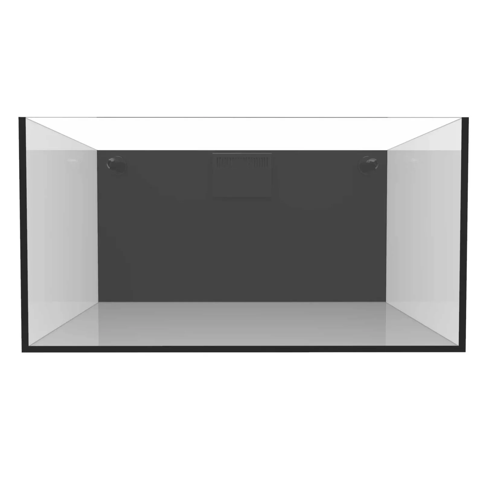 48 Gallon Shallow External Overflow Rimless Nano Tank - Fiji Cube