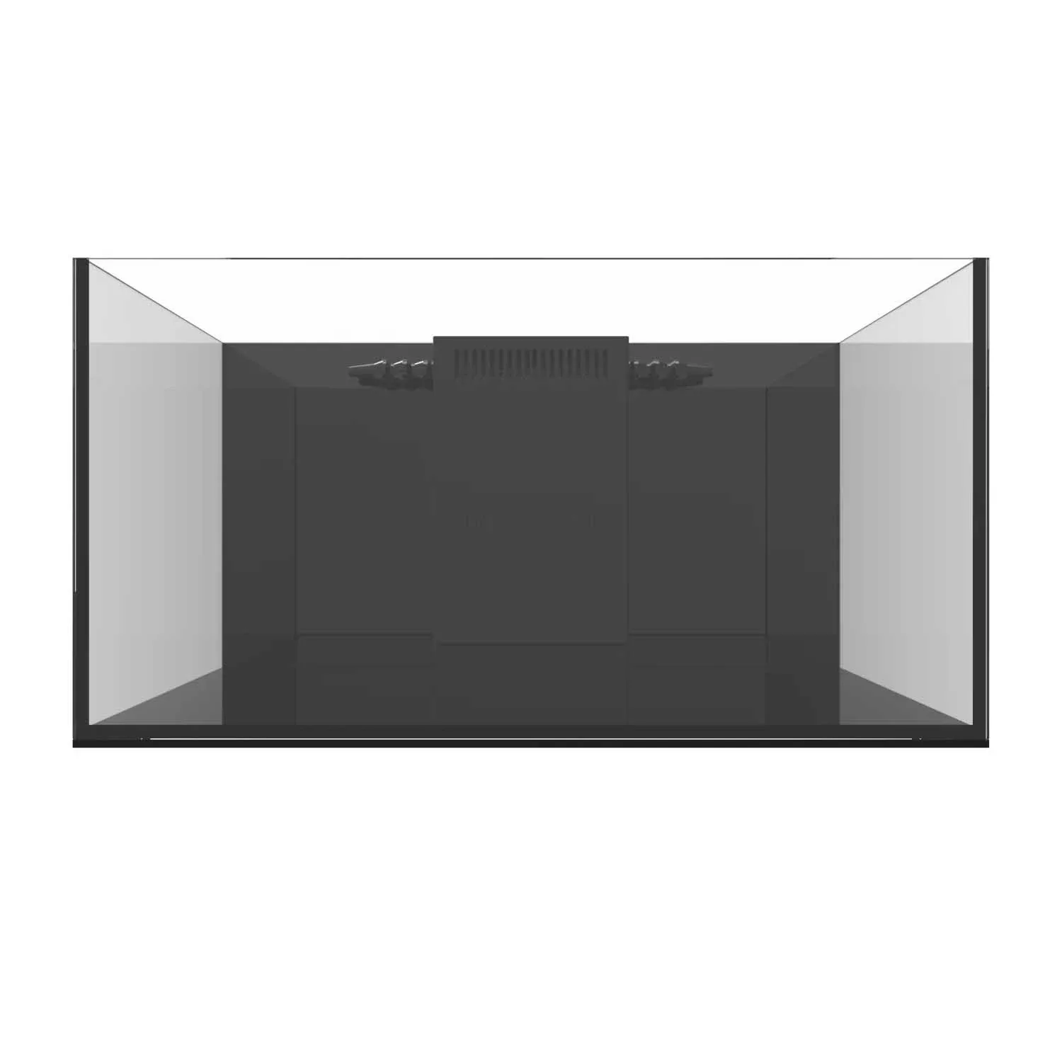 48 Gallon Shallow Internal Middle Rimless Tank - Fiji Cube