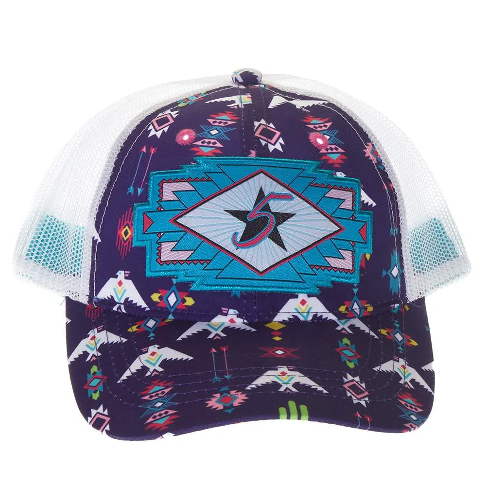 5 Star Equine Products Supplies Inc. 5 Aztec Burst Thunderbird Cap - Image 2
