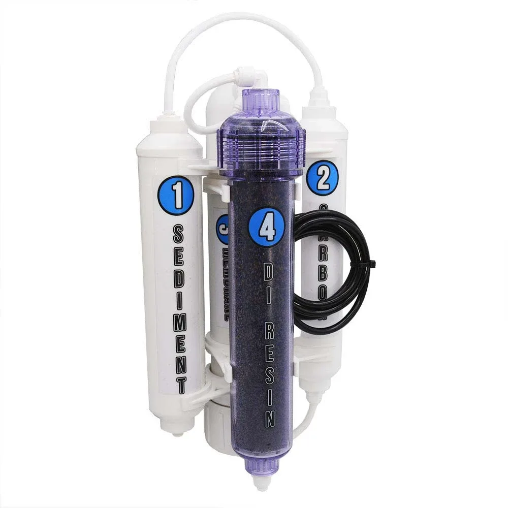50-100 GPD - 4 Stage Inline RODI (Entry Level) SEA-RODI-100 - SaltwaterAquarium.com