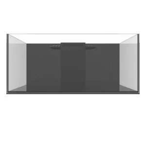 57 Gallon Shallow Internal Middle Rimless Tank - Fiji Cube
