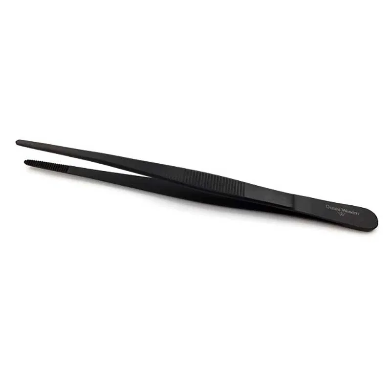 6" BLACK OXIDE Coral Forceps - Oceans Wonders