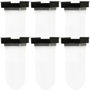 (6 Pack) NUVO Aquarium 200 Micron Filter Sock w/Holder (Midsize) - Innovative Marine