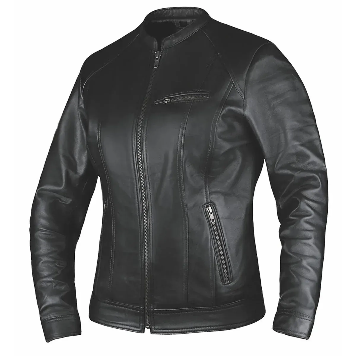 6849.00 - Ladies Premium Leather Jacket - Image 2