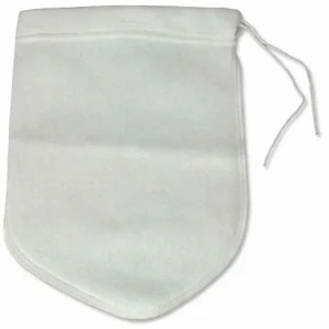 7" x 16" 100 Micron Polyester Filter Sock w/ Draw String