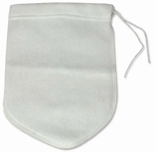 7" x 16" 200 Micron Polyester Filter Sock w/ Draw String