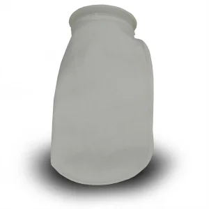 7" x 16" 200 Micron Polyester Filter Sock w/ Ring