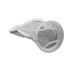 7" x 16" Mesh Filter Bag w/ External Ring - 200 Micron