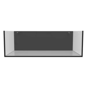 76 Gallon Shallow External Overflow Rimless Tank - Fiji Cube
