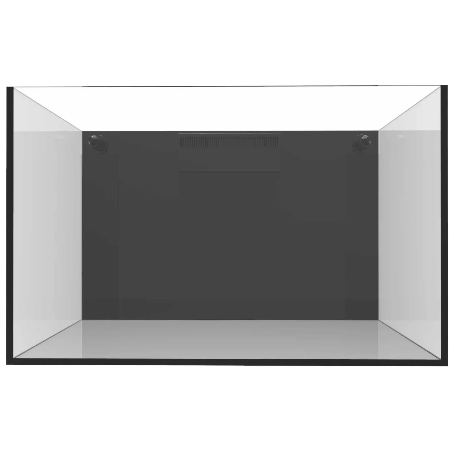 81 Gallon External Overflow Rimless Tank - Fiji Cube