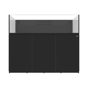 95 Gallon External Overflow Rimless Tank w/ Black Stand (Full Package) - Fiji Cube
