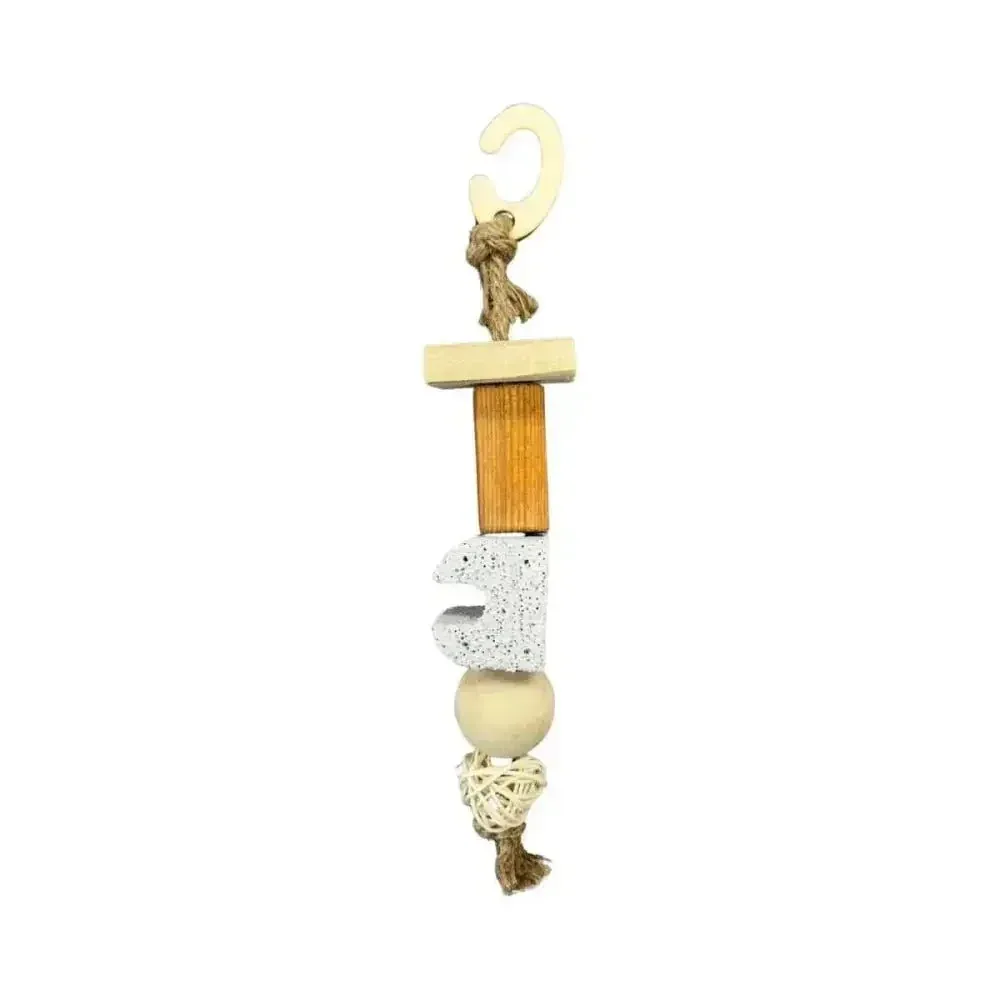 A & E Cages Nibbles Wood & Pumice Small Animal Chew Toy