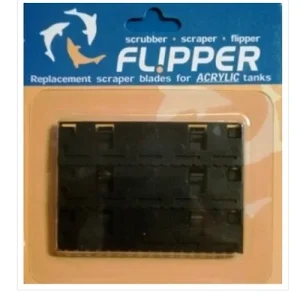 ABS Plastic Replacement Blades (3 Pack) Serrated Edge - Flipper