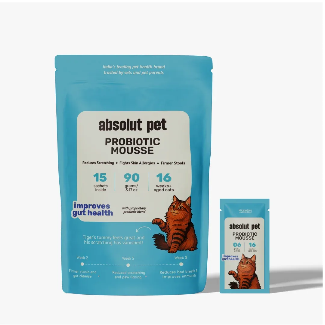Absolut Pet Probiotics Gut Health Creamy Supplementss for Cats