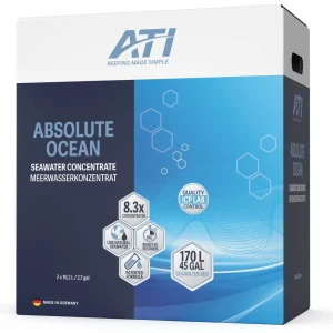 Absolute Ocean 2 x 10 Liter Set (45 Gallons) Perfect Seawater Concentrate - ATI