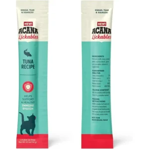 Acana Lickables Tuna Recipe for Immune Support Cat Treats 2.5 oz