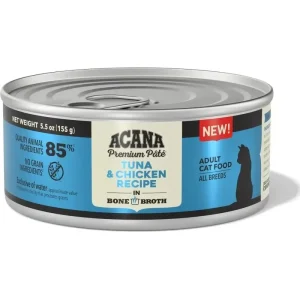 ACANA Premium Tuna and Chicken in Bone Broth Pate Wet Cat Food