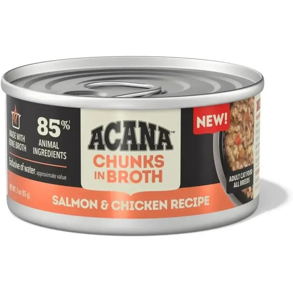 ACANA Salmon and Chicken Chunks in Broth Wet Cat Food